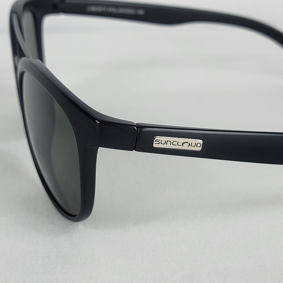 Suncloud Aviator Sunglasses Liberty Polarized KR Unisex Matte Black by Polaroid - Picture 7 of 9